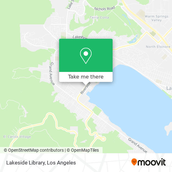 Mapa de Lakeside Library