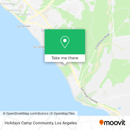 Holidays Camp Community map