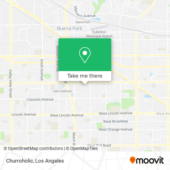 Churroholic map