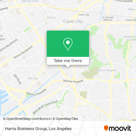 Harris Business Group map