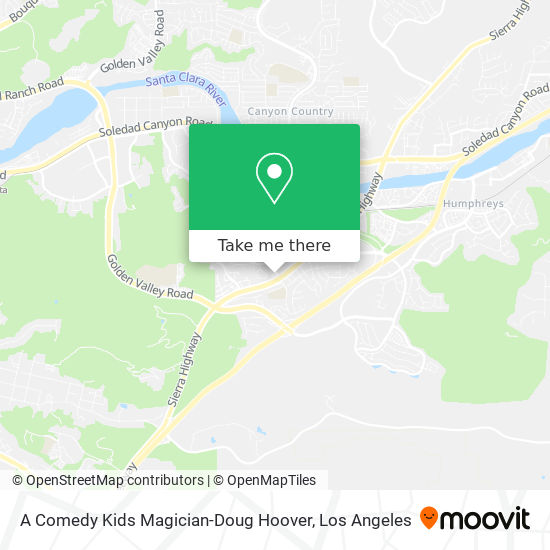 Mapa de A Comedy Kids Magician-Doug Hoover