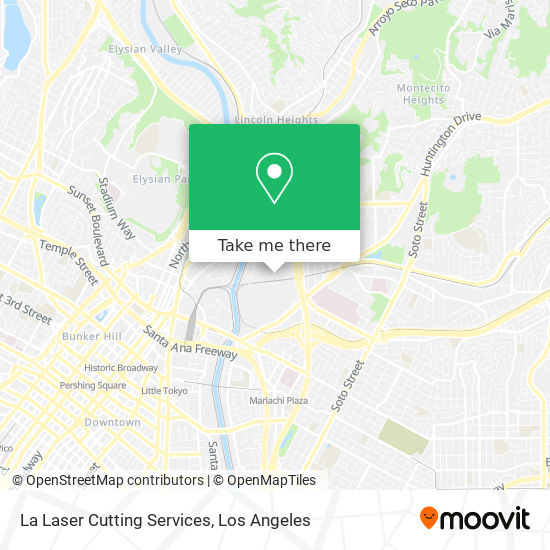 Mapa de La Laser Cutting Services