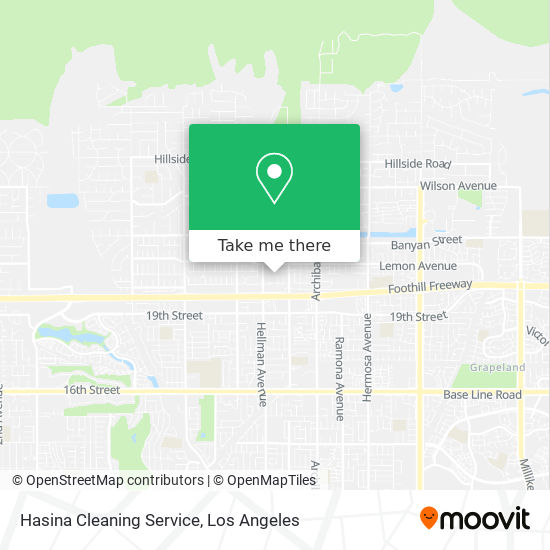 Mapa de Hasina Cleaning Service