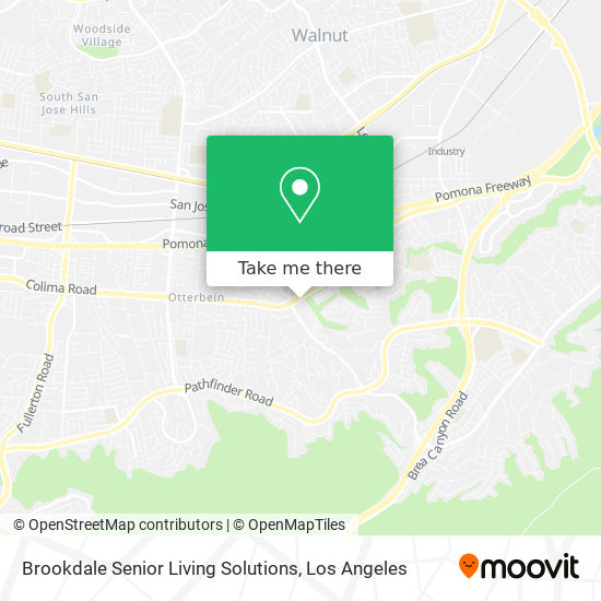 Brookdale Senior Living Solutions map