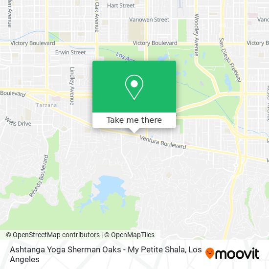 Ashtanga Yoga Sherman Oaks - My Petite Shala map