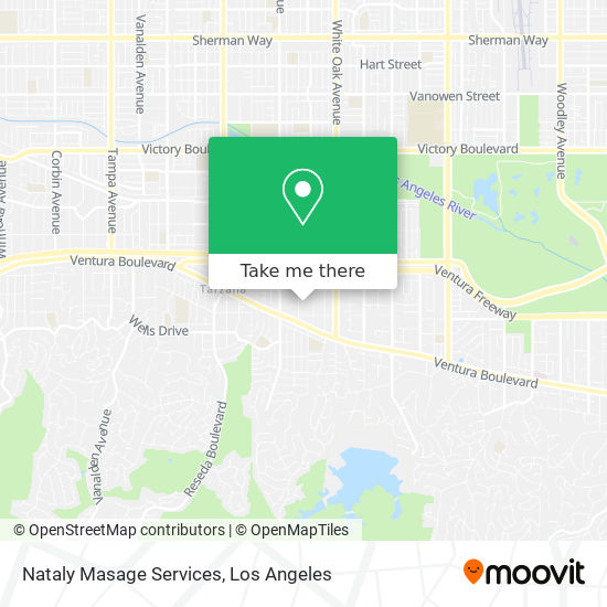 Nataly Masage Services map