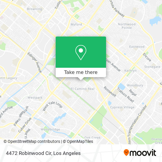 Mapa de 4472 Robinwood Cir