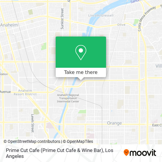 Mapa de Prime Cut Cafe (Prime Cut Cafe & Wine Bar)