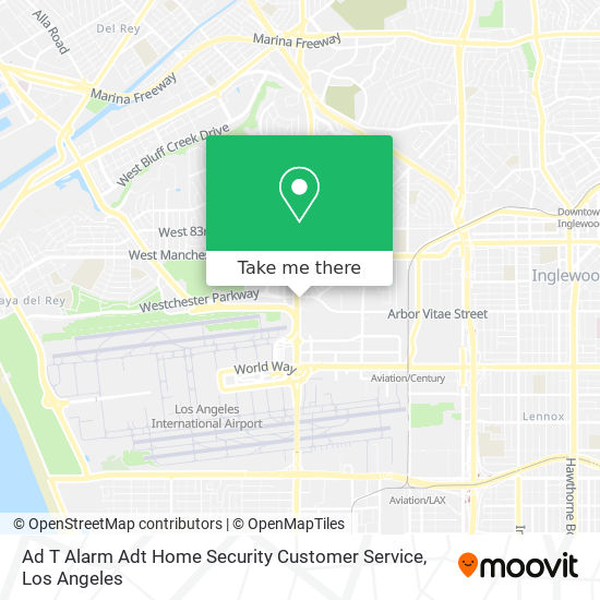 Mapa de Ad T Alarm Adt Home Security Customer Service