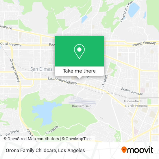 Orona Family Childcare map
