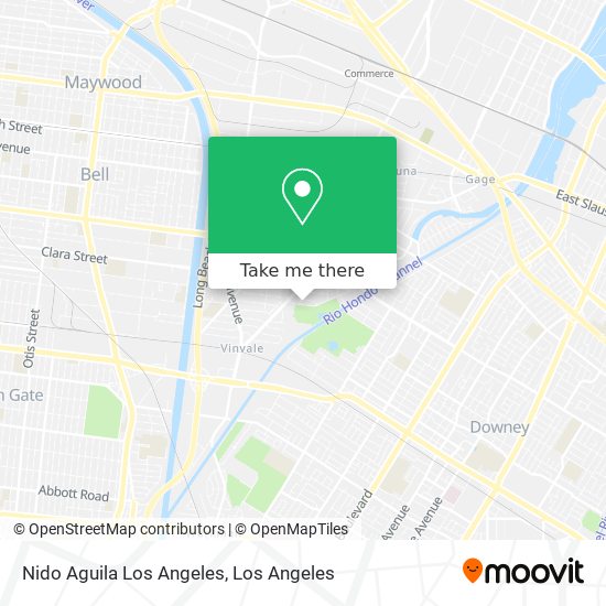 Mapa de Nido Aguila Los Angeles