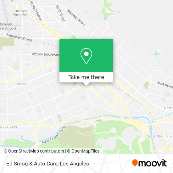 Mapa de Ed Smog & Auto Care