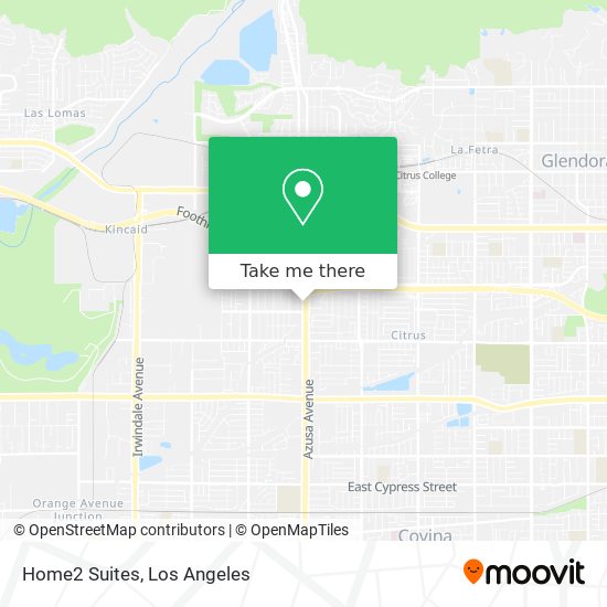 Home2 Suites map