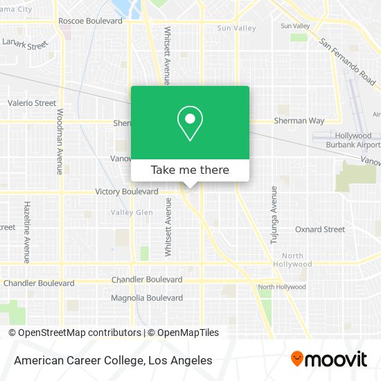 Mapa de American Career College