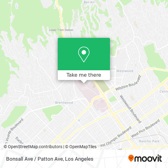 Bonsall Ave / Patton Ave map