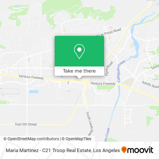 Maria Martinez - C21 Troop Real Estate map