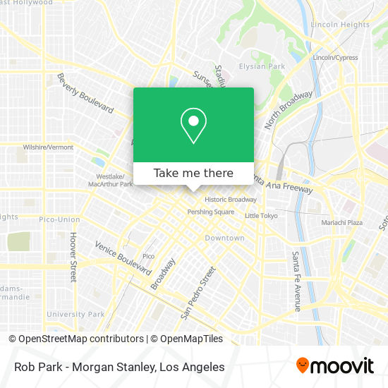Rob Park - Morgan Stanley map