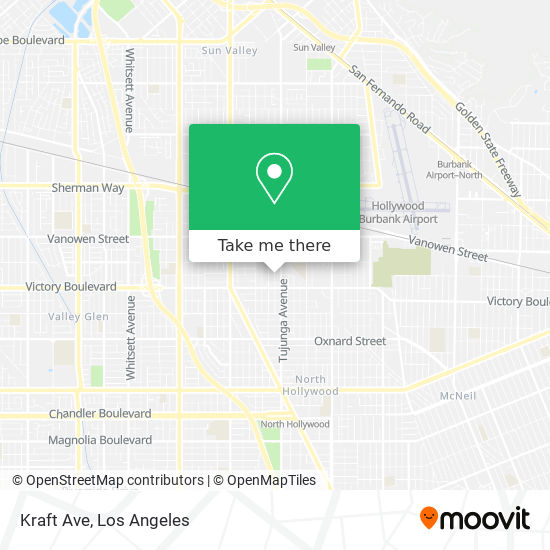 Mapa de Kraft Ave