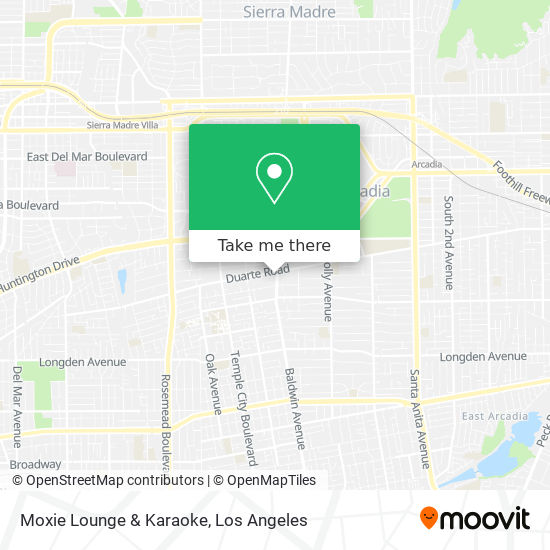 Moxie Lounge & Karaoke map