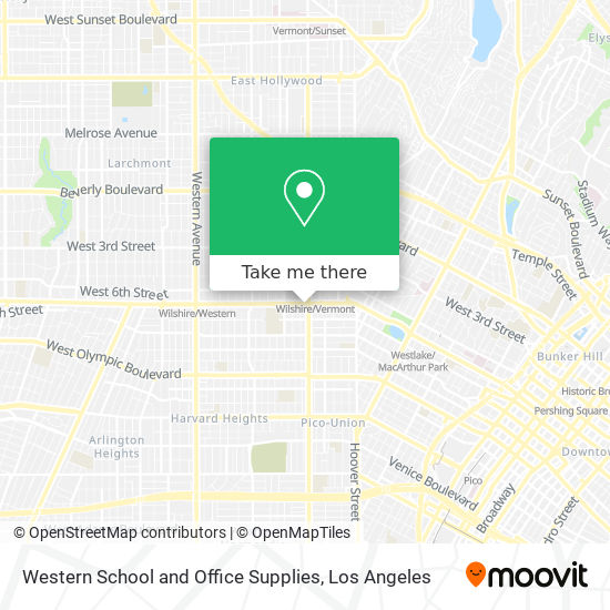 Mapa de Western School and Office Supplies