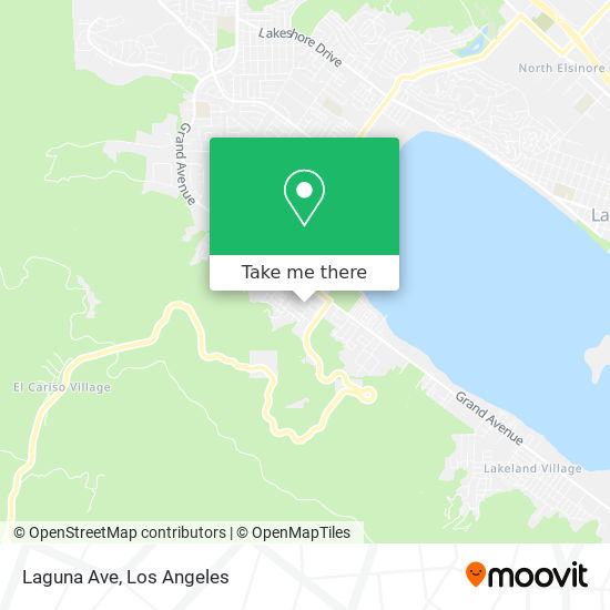 Mapa de Laguna Ave