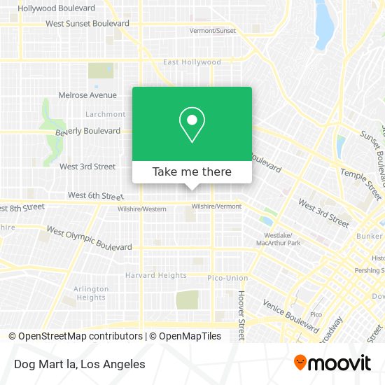 Mapa de Dog Mart la