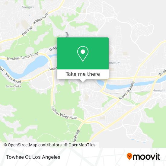 Towhee Ct map