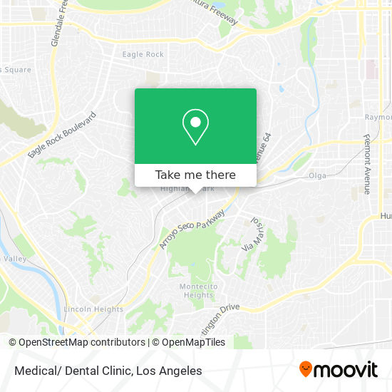 Mapa de Medical/ Dental Clinic