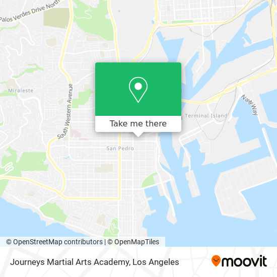 Journeys Martial Arts Academy map