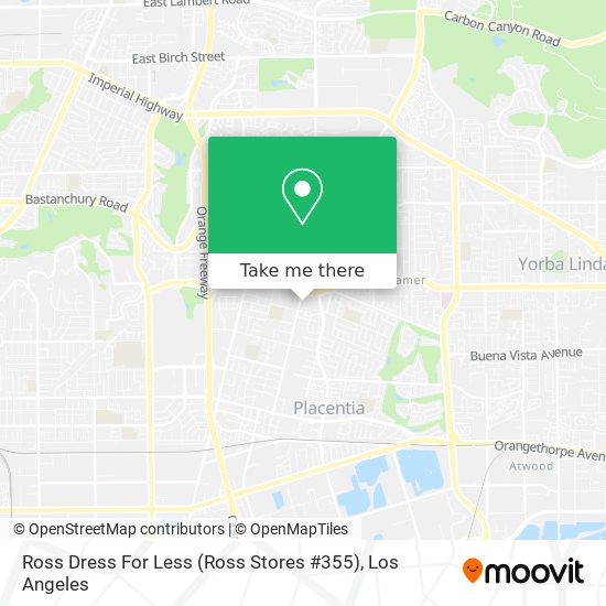 Ross Dress For Less (Ross Stores #355) map