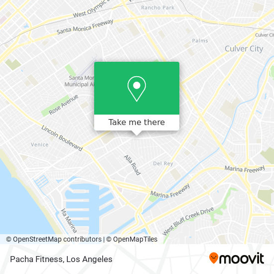 Pacha Fitness map