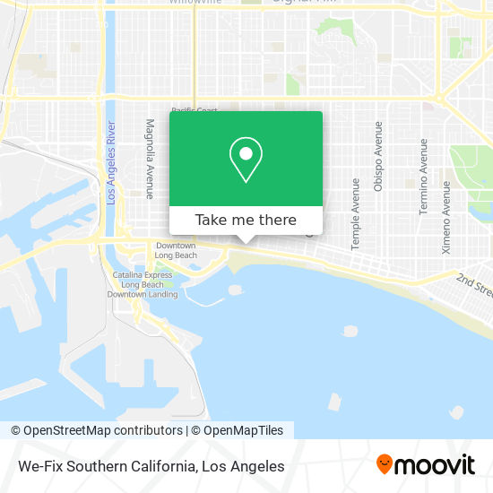 We-Fix Southern California map