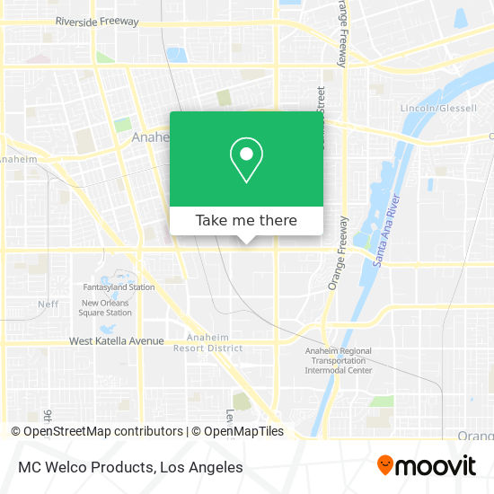 MC Welco Products map