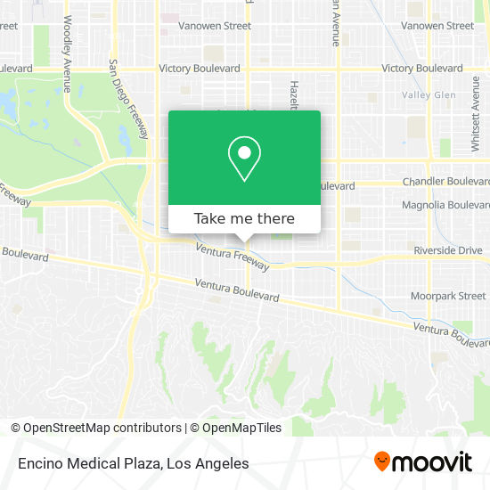 Mapa de Encino Medical Plaza