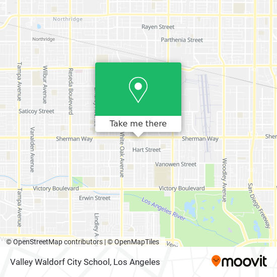 Valley Waldorf City School map