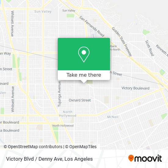 Mapa de Victory Blvd / Denny Ave