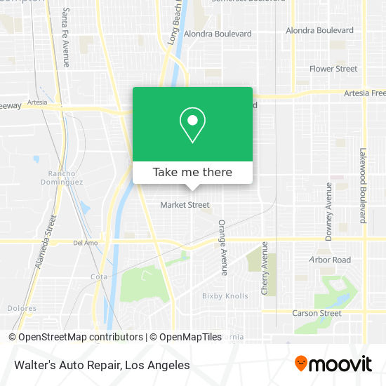 Walter's Auto Repair map