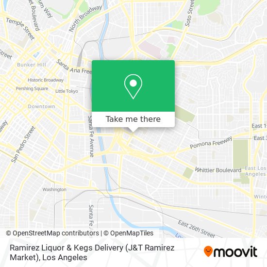 Ramirez Liquor & Kegs Delivery (J&T Ramirez Market) map