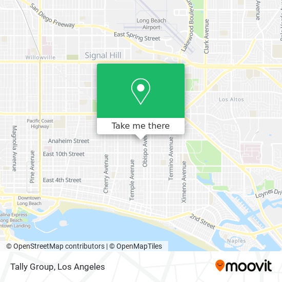 Tally Group map