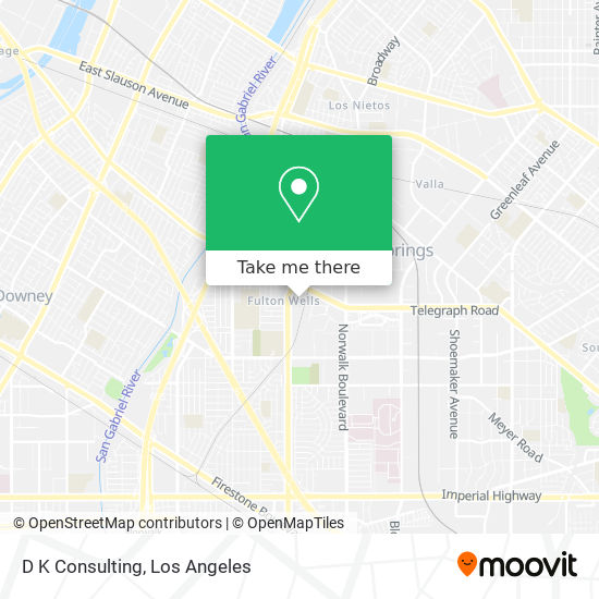 D K Consulting map