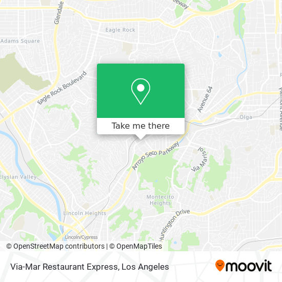 Via-Mar Restaurant Express map