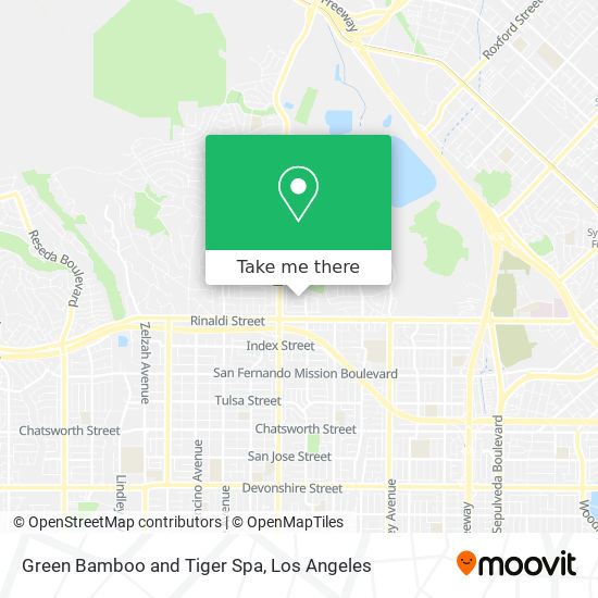 Mapa de Green Bamboo and Tiger Spa