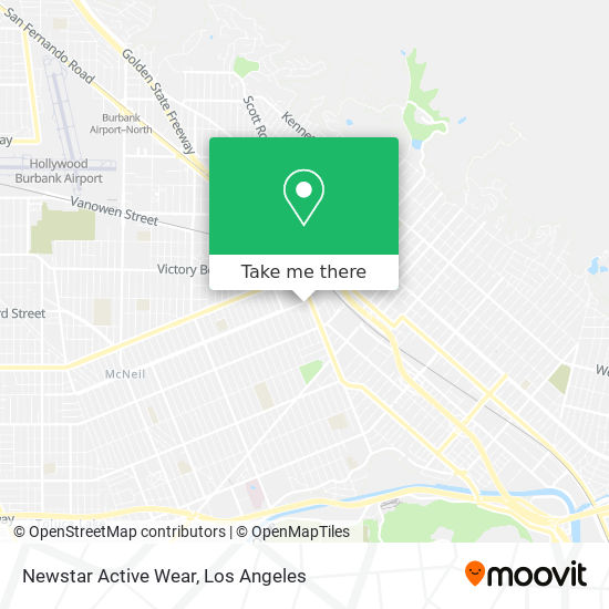 Newstar Active Wear map