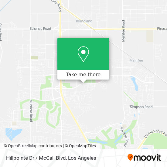 Mapa de Hillpointe Dr / McCall Blvd