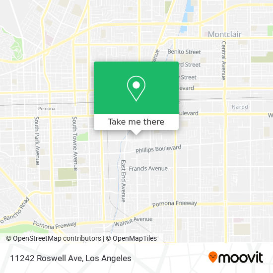 11242 Roswell Ave map