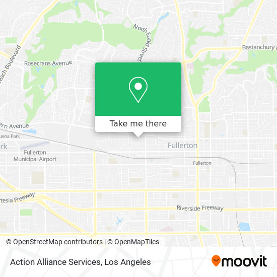 Action Alliance Services map