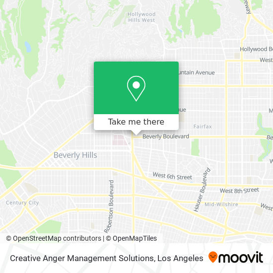 Creative Anger Management Solutions map