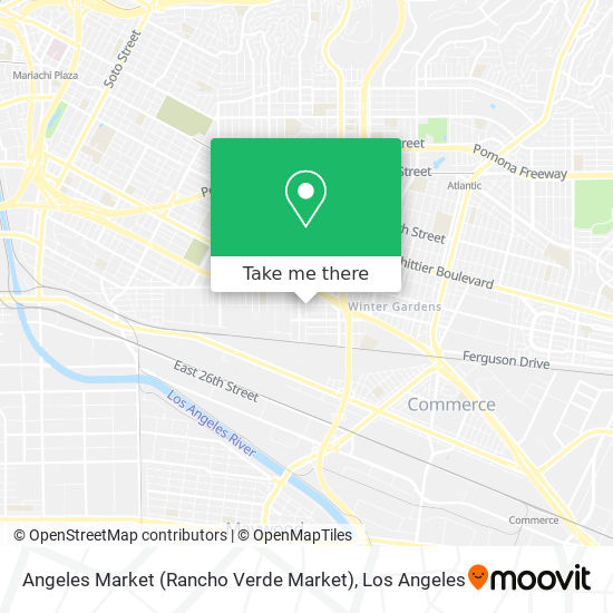 Angeles Market (Rancho Verde Market) map