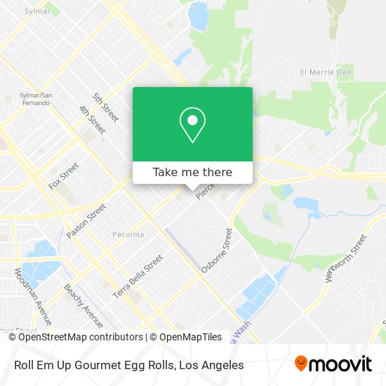 Mapa de Roll Em Up Gourmet Egg Rolls