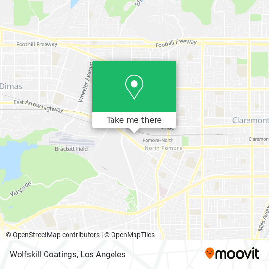 Wolfskill Coatings map